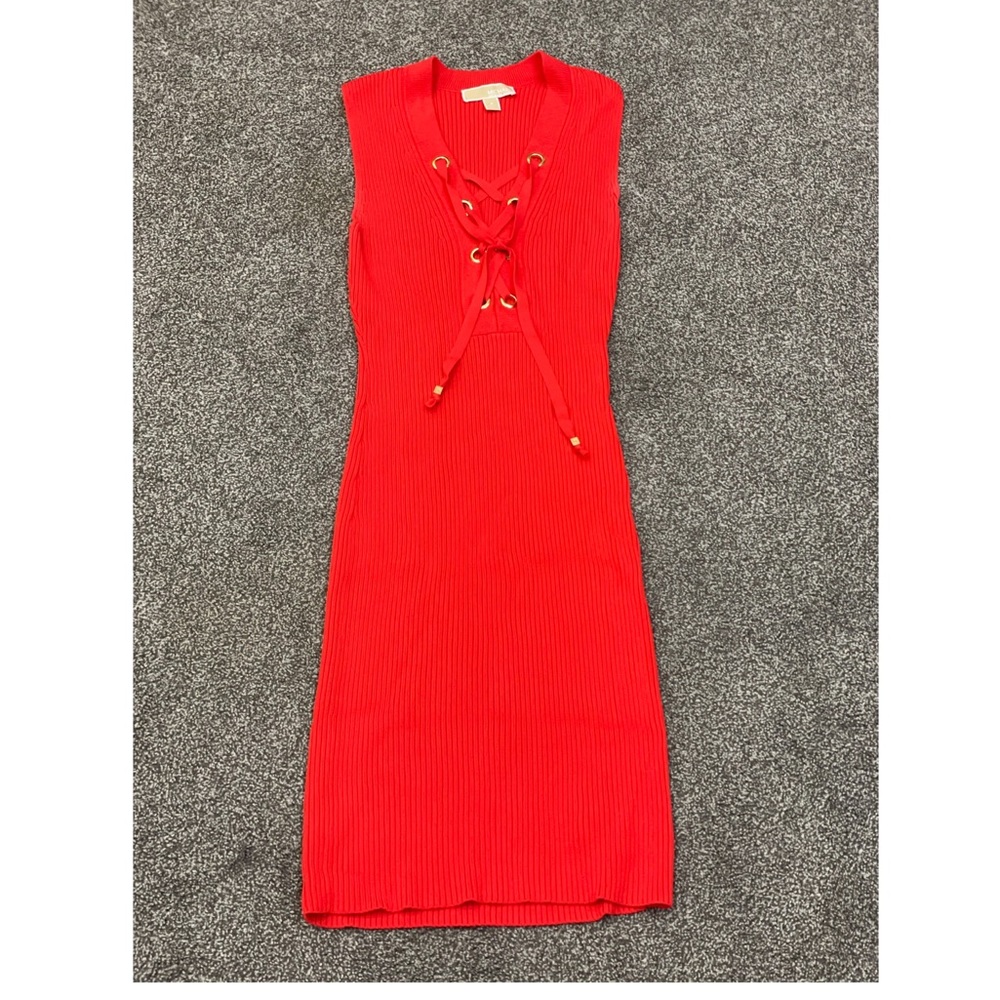Michael Kors ribbed knit dress size small